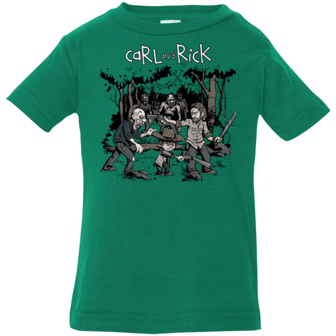 T-Shirts Kelly / 6 Months Carl & Rick Infant Premium T-Shirt