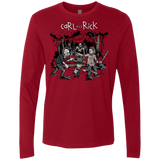 T-Shirts Cardinal / Small Carl & Rick Men's Premium Long Sleeve