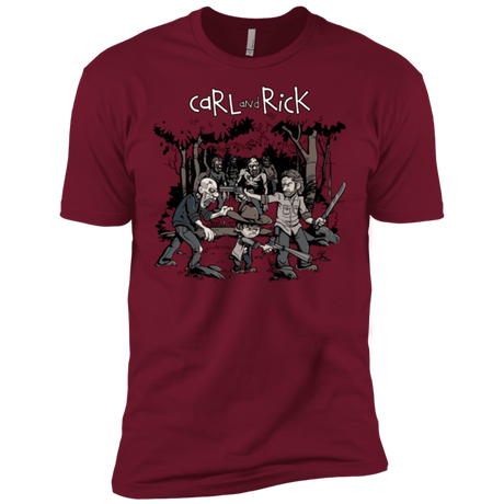 T-Shirts Cardinal / X-Small Carl & Rick Men's Premium T-Shirt