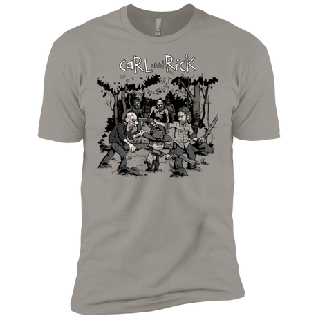 T-Shirts Light Grey / X-Small Carl & Rick Men's Premium T-Shirt
