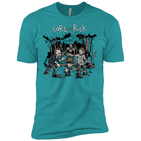 T-Shirts Tahiti Blue / X-Small Carl & Rick Men's Premium T-Shirt