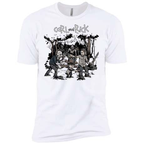 T-Shirts White / X-Small Carl & Rick Men's Premium T-Shirt