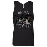 T-Shirts Black / Small Carl & Rick Men's Premium Tank Top