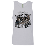 T-Shirts Heather Grey / Small Carl & Rick Men's Premium Tank Top