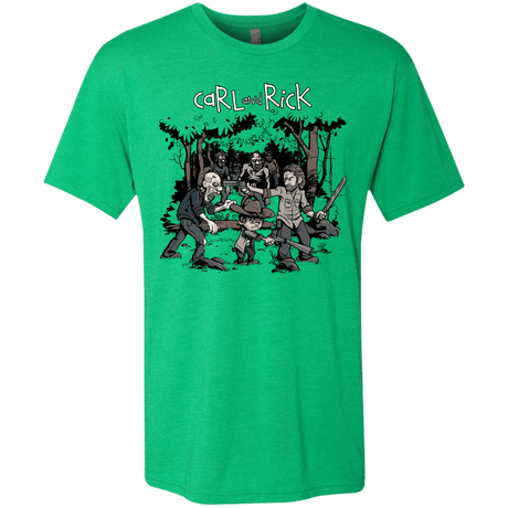 T-Shirts Envy / Small Carl & Rick Men's Triblend T-Shirt
