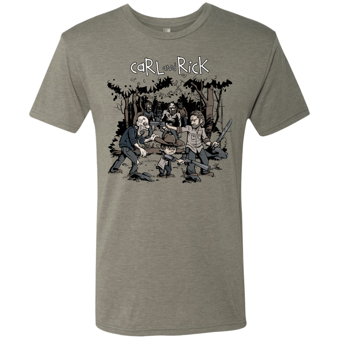 T-Shirts Venetian Grey / Small Carl & Rick Men's Triblend T-Shirt