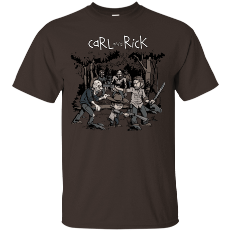 T-Shirts Dark Chocolate / Small Carl & Rick T-Shirt