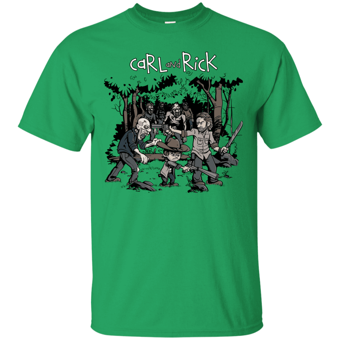 T-Shirts Irish Green / Small Carl & Rick T-Shirt