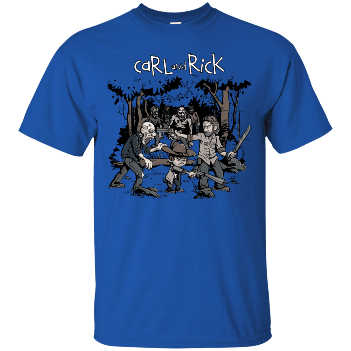T-Shirts Royal / Small Carl & Rick T-Shirt
