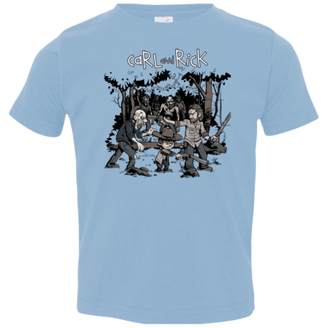 T-Shirts Light Blue / 2T Carl & Rick Toddler Premium T-Shirt