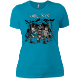 T-Shirts Turquoise / X-Small Carl & Rick Women's Premium T-Shirt