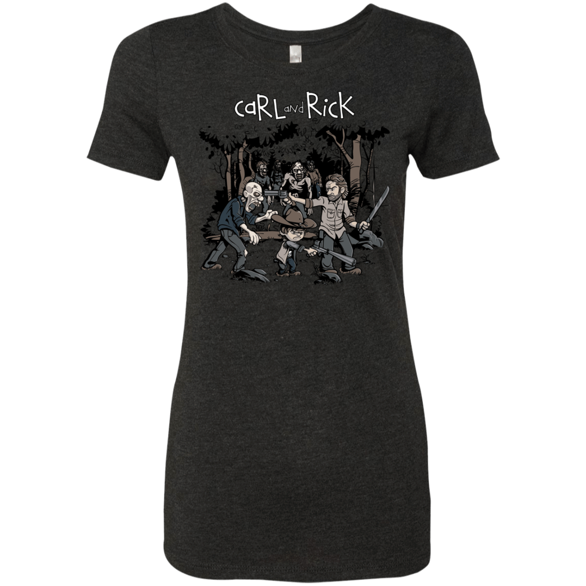 T-Shirts Vintage Black / Small Carl & Rick Women's Triblend T-Shirt