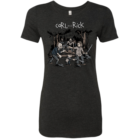 T-Shirts Vintage Black / Small Carl & Rick Women's Triblend T-Shirt