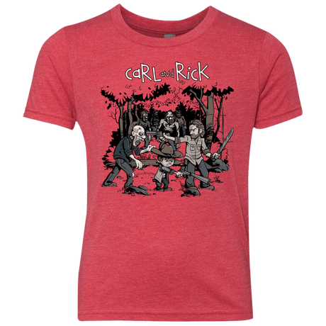 T-Shirts Vintage Red / YXS Carl & Rick Youth Triblend T-Shirt