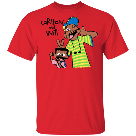 T-Shirts Red / YXS Carlton and Will Youth T-Shirt