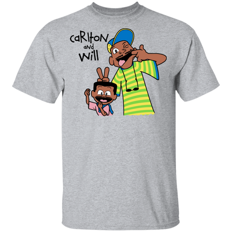 T-Shirts Sport Grey / YXS Carlton and Will Youth T-Shirt