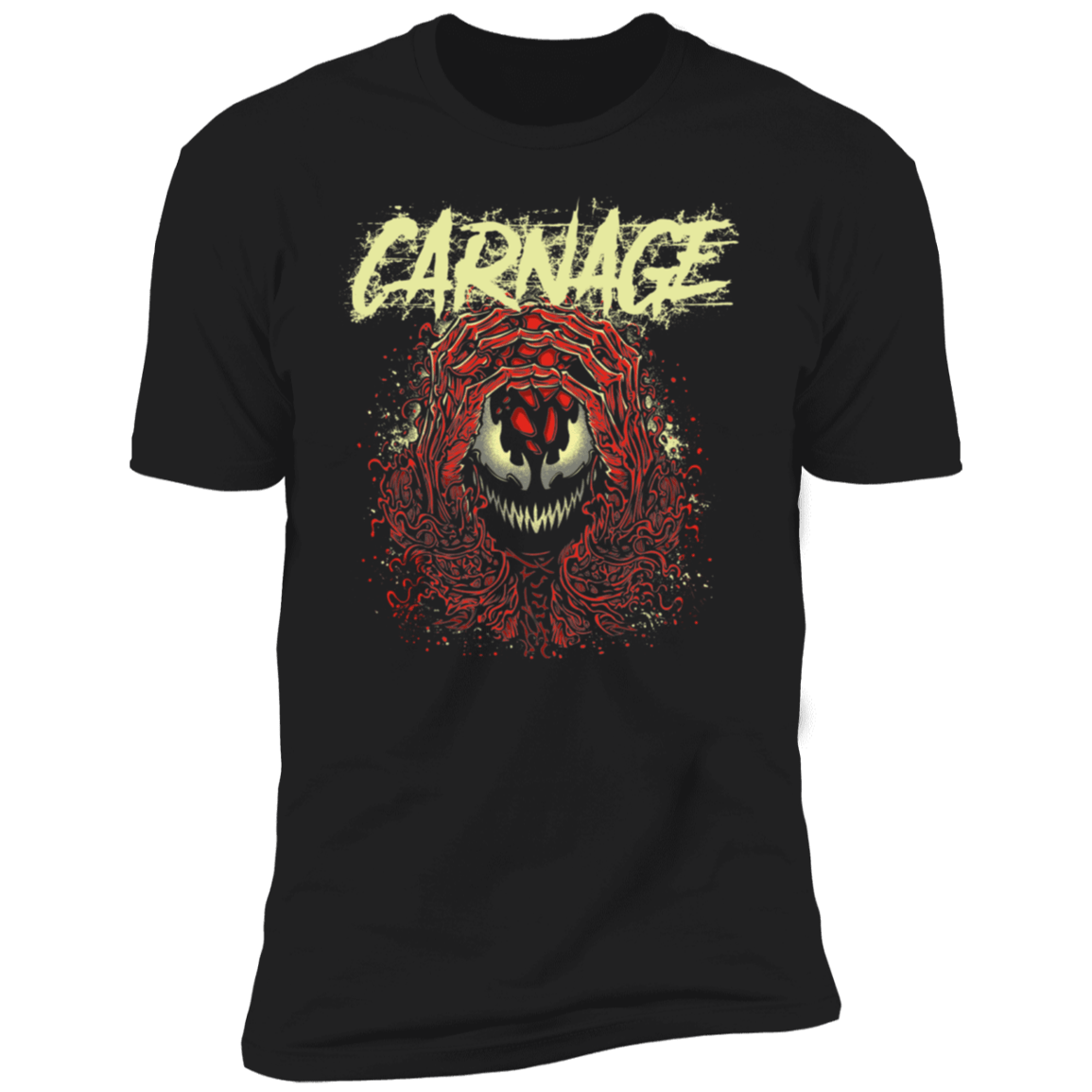 T-Shirts Black / X-Small CARNAGE Men's Premium T-Shirt