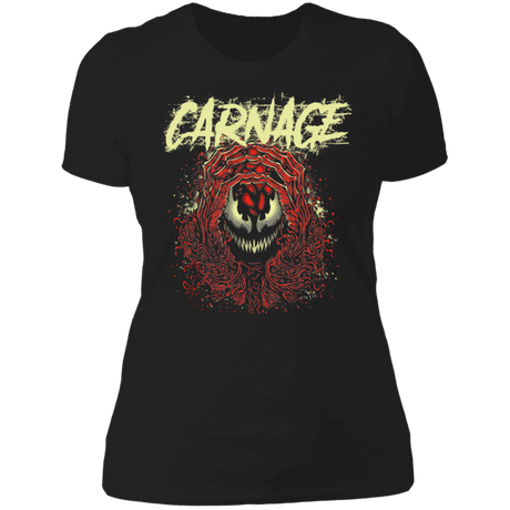 T-Shirts Black / X-Small CARNAGE Women's Premium T-Shirt