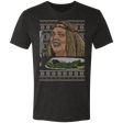 T-Shirts Vintage Black / S Carol Baskin Ugly Sweater Men's Triblend T-Shirt