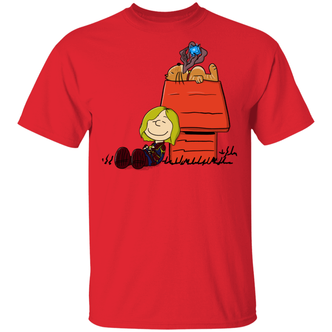 T-Shirts Red / S Carol Brown T-Shirt