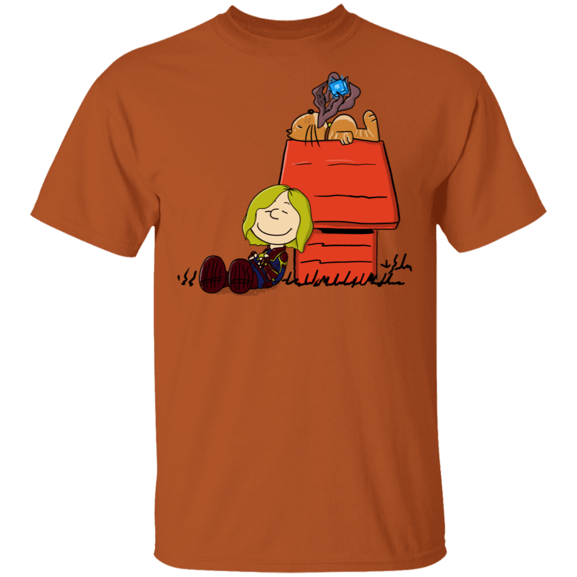 T-Shirts Texas Orange / S Carol Brown T-Shirt