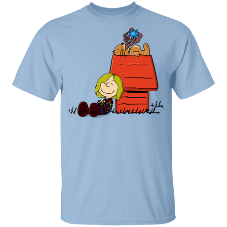 T-Shirts Light Blue / YXS Carol Brown Youth T-Shirt