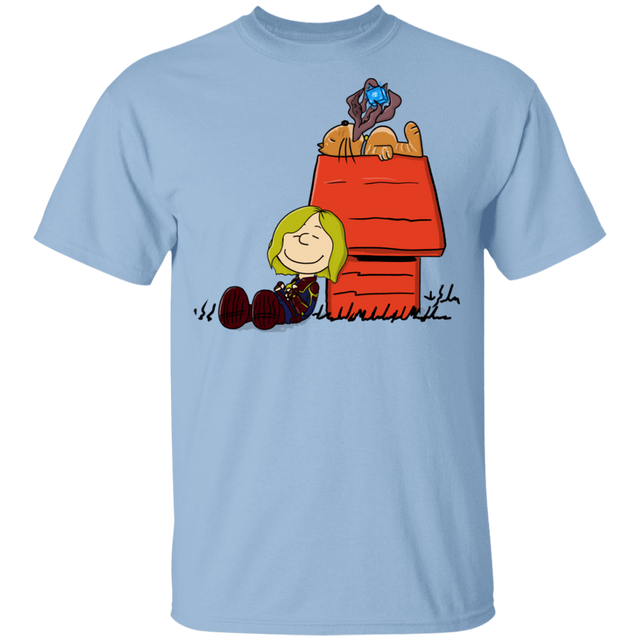 T-Shirts Light Blue / YXS Carol Brown Youth T-Shirt