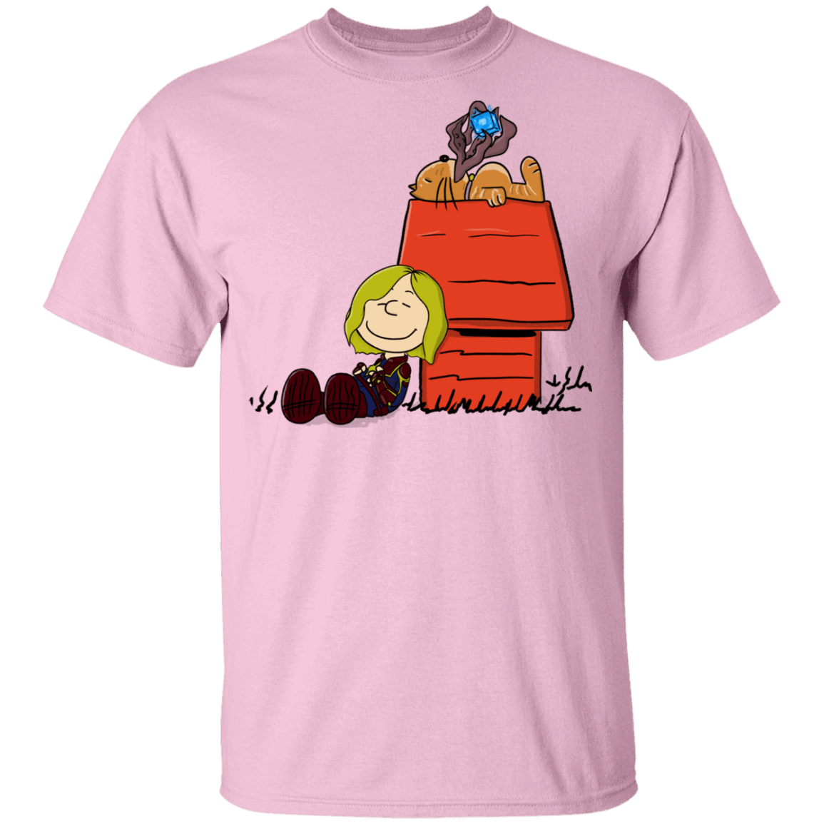 T-Shirts Light Pink / YXS Carol Brown Youth T-Shirt