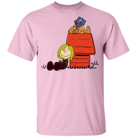 T-Shirts Light Pink / YXS Carol Brown Youth T-Shirt