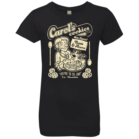 T-Shirts Black / YXS Carols Cookies Girls Premium T-Shirt
