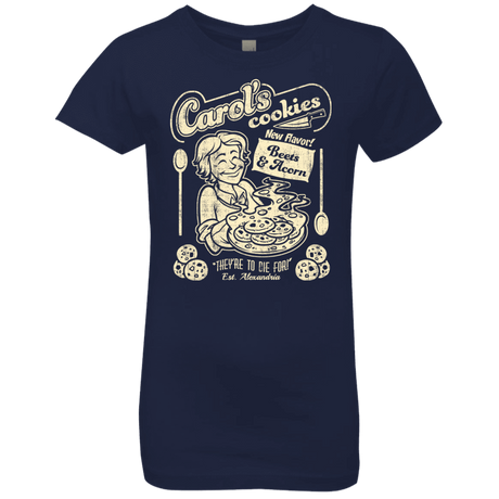 T-Shirts Midnight Navy / YXS Carols Cookies Girls Premium T-Shirt