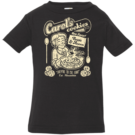 T-Shirts Black / 6 Months Carols Cookies Infant Premium T-Shirt