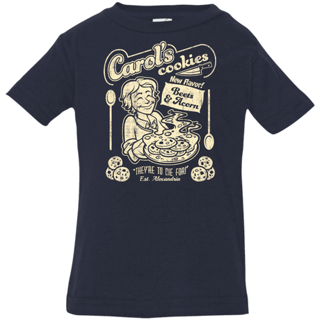 T-Shirts Navy / 6 Months Carols Cookies Infant Premium T-Shirt