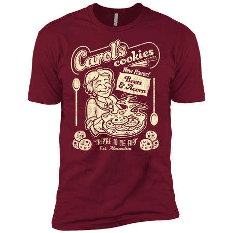 T-Shirts Cardinal / X-Small Carols Cookies Men's Premium T-Shirt