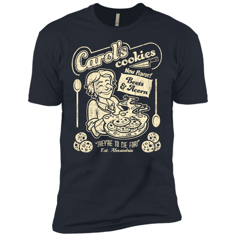 T-Shirts Indigo / X-Small Carols Cookies Men's Premium T-Shirt