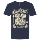 T-Shirts Midnight Navy / X-Small Carols Cookies Men's Premium V-Neck