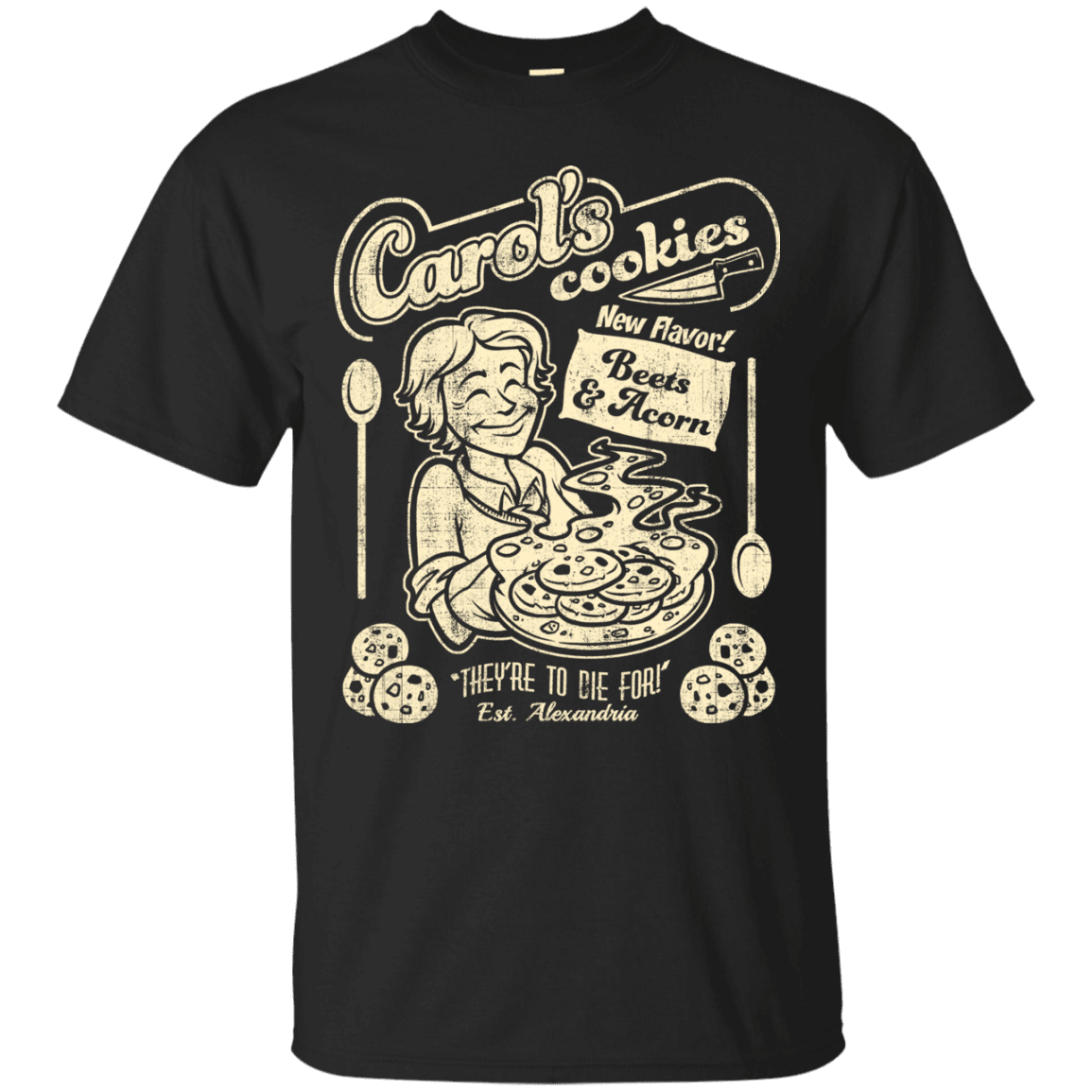 T-Shirts Black / Small Carols Cookies T-Shirt