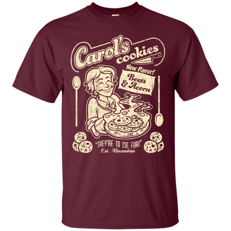 T-Shirts Maroon / Small Carols Cookies T-Shirt