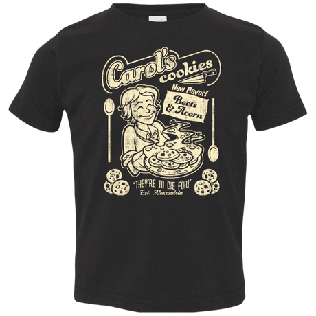 T-Shirts Black / 2T Carols Cookies Toddler Premium T-Shirt