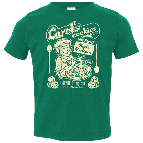 T-Shirts Kelly / 2T Carols Cookies Toddler Premium T-Shirt