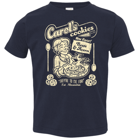 T-Shirts Navy / 2T Carols Cookies Toddler Premium T-Shirt