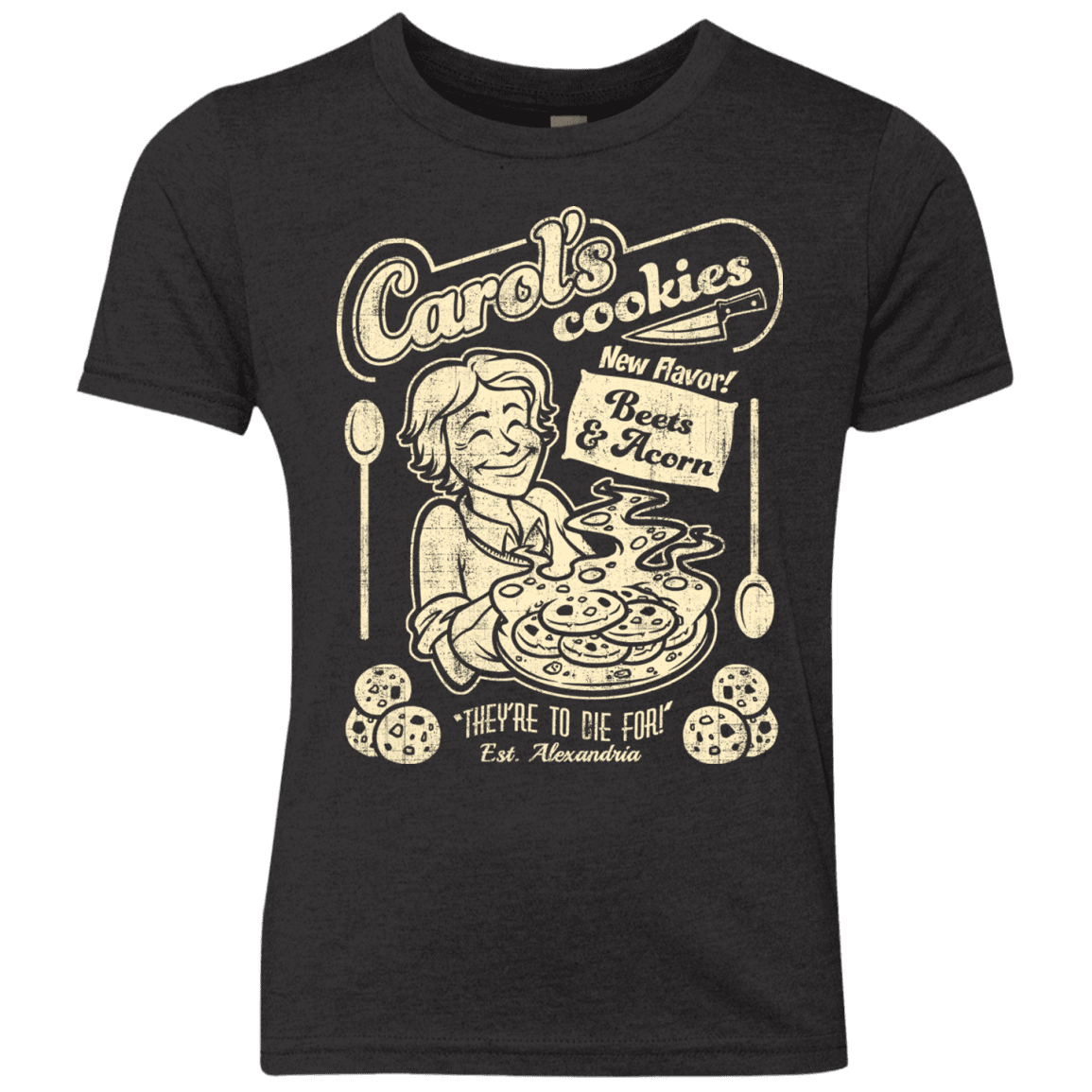 Carols Cookies Youth Triblend T-Shirt