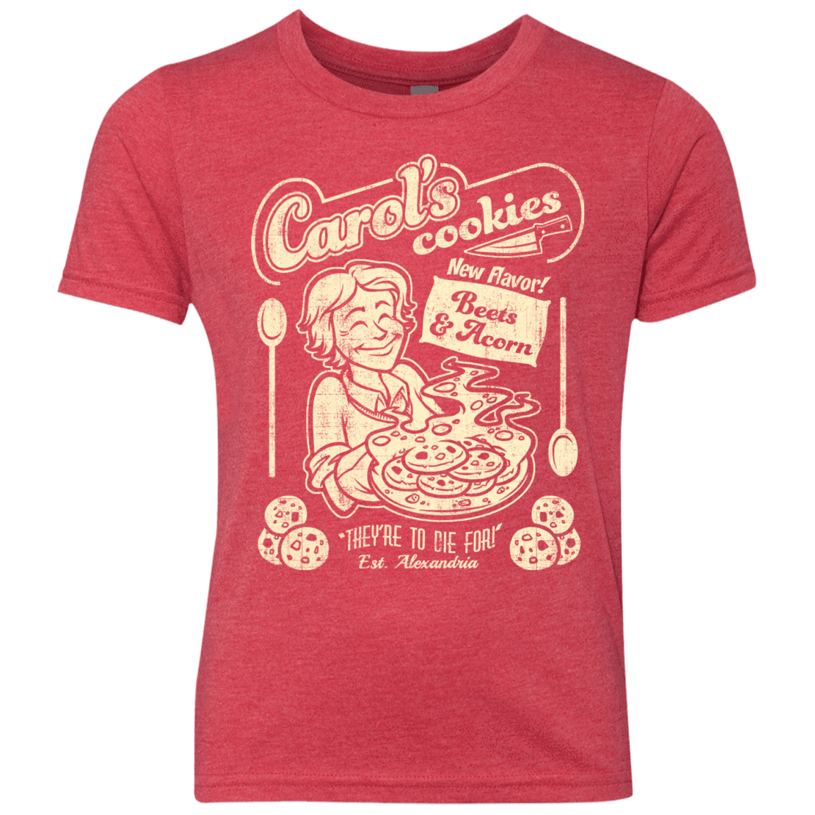 Carols Cookies Youth Triblend T-Shirt