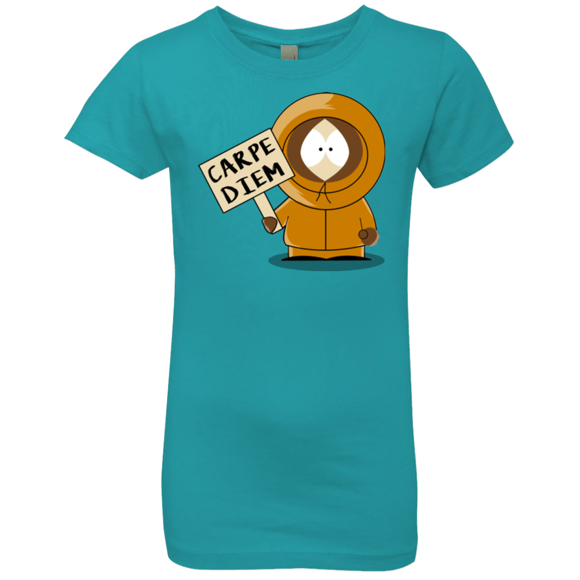 T-Shirts Tahiti Blue / YXS Carpe Diem Girls Premium T-Shirt