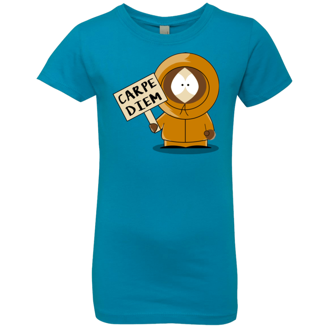 T-Shirts Turquoise / YXS Carpe Diem Girls Premium T-Shirt