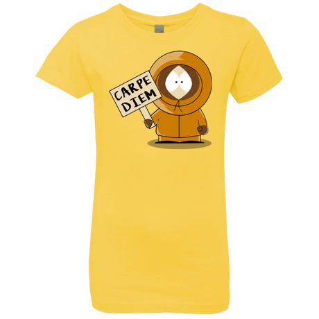T-Shirts Vibrant Yellow / YXS Carpe Diem Girls Premium T-Shirt