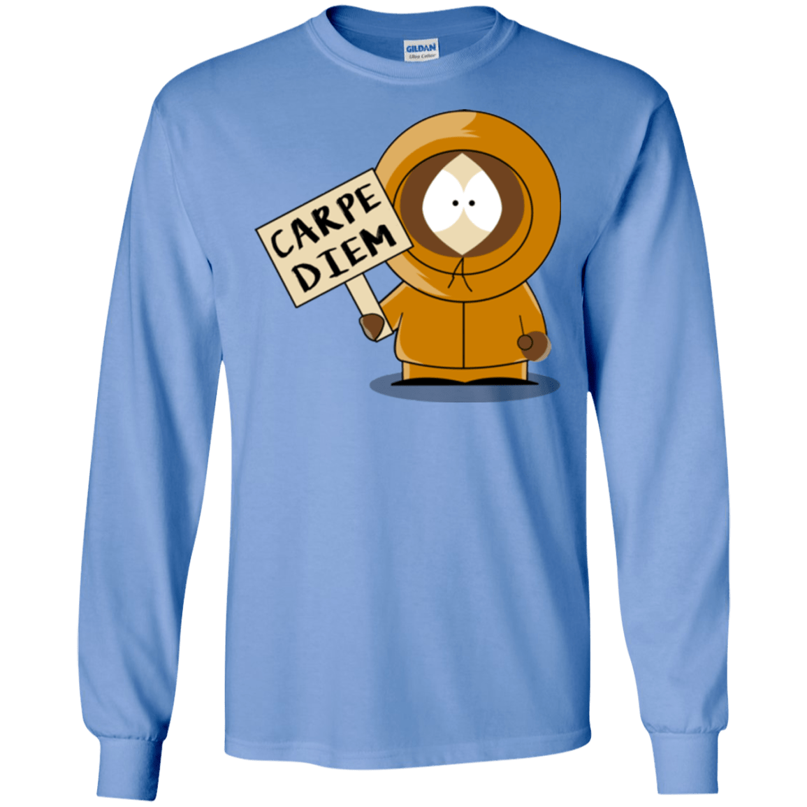 T-Shirts Carolina Blue / S Carpe Diem Men's Long Sleeve T-Shirt