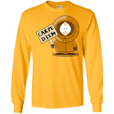 T-Shirts Gold / S Carpe Diem Men's Long Sleeve T-Shirt