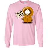 T-Shirts Light Pink / S Carpe Diem Men's Long Sleeve T-Shirt