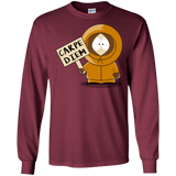 T-Shirts Maroon / S Carpe Diem Men's Long Sleeve T-Shirt